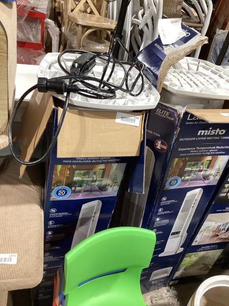 Lot # 2069 Lasko Misto Misting Tower Fan $120