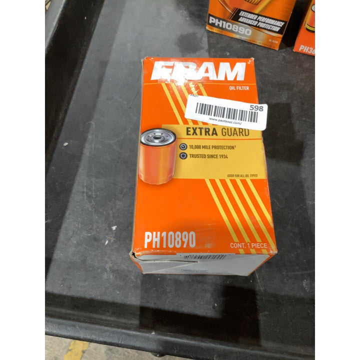 Lot # 598 Fram Automotive Oil Filters $20.40