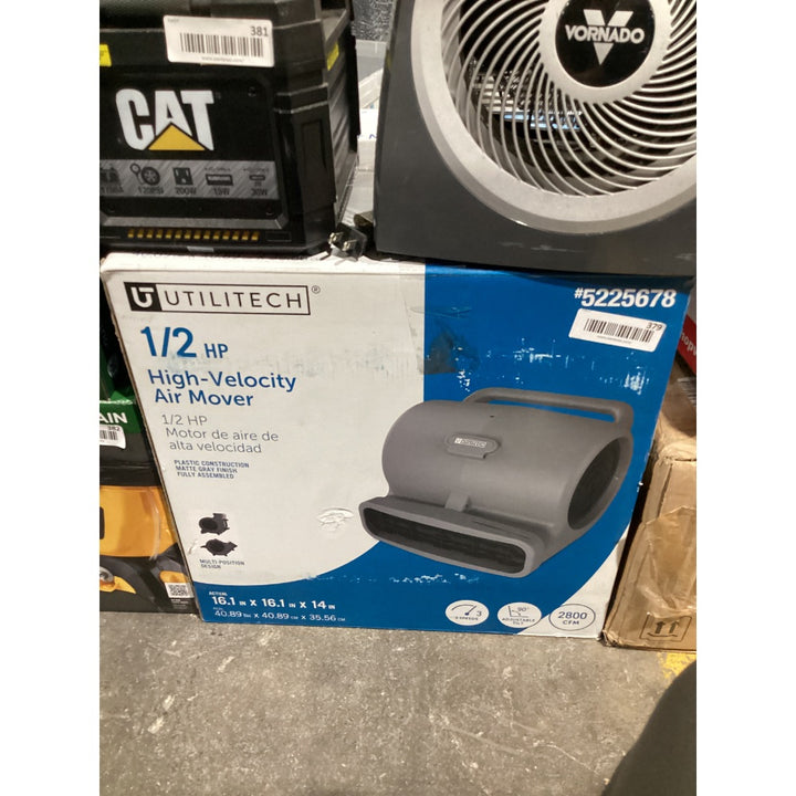 Lot # 379 Utilitech Air Mover Centrifugal Blower Fan $320