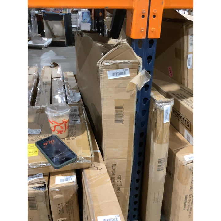 Lot # 2098 Flash Furniture Light Gray Patio-Side-Tables $148.60