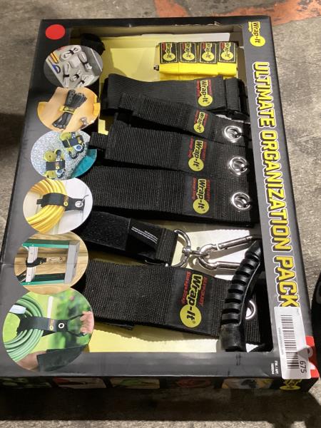 Lot # 675 Wrap-It Storage Ultimate Organisation Pack $37