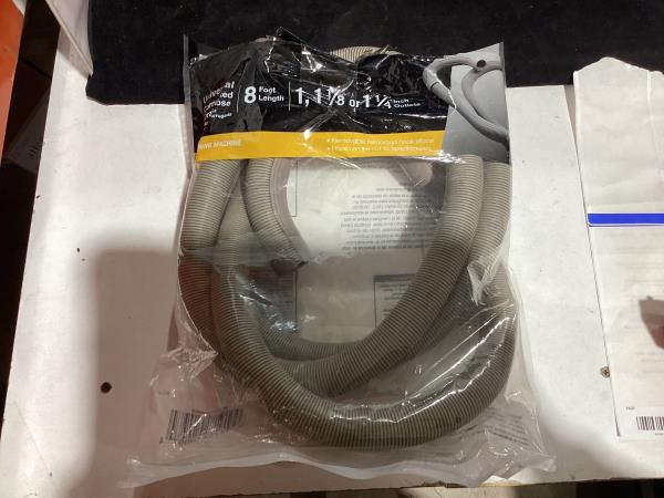 Lot # 258 Eastman 8' Washing Machine Drain Hose 1" 1 1/8"