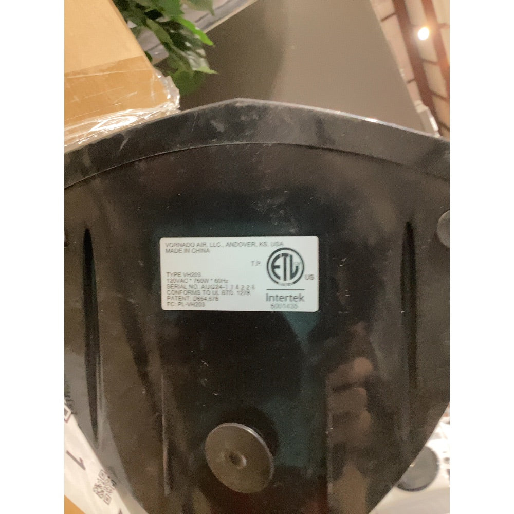 Lot # 2240 Vornado Fan Heater $40.00