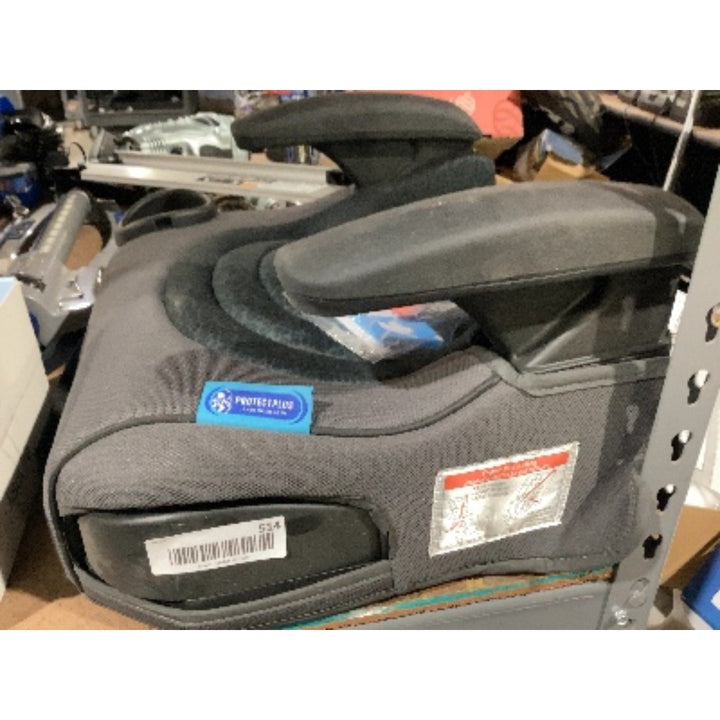 Lot # 514 Graco Protect Plus Dark Grey Booster Car Seat - $25