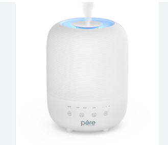 Lot # 465 Pure Enrichment Ultrasonic Mist Humidifier $70