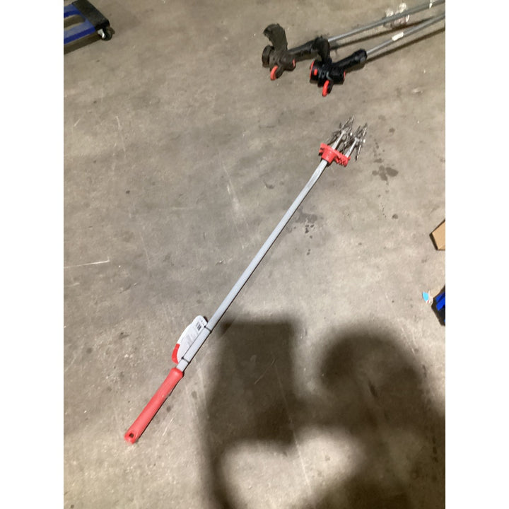 Lot # 1411 Corona DISK CULTIVATOR LG 3034 - Weed, Aerate & Plant - Easy Adjust 3-Tine, Soft Grips, Solid Metal Footplate - Red/Gray