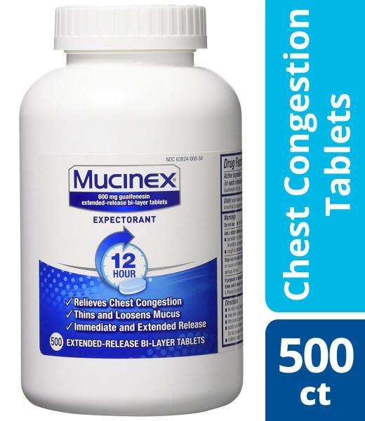 Comprimidos Mucinex Er 500 comprimidos de Mucinex