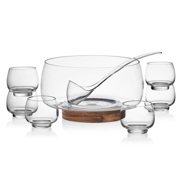 Glenwood 8 Piece Punch Bowl Set