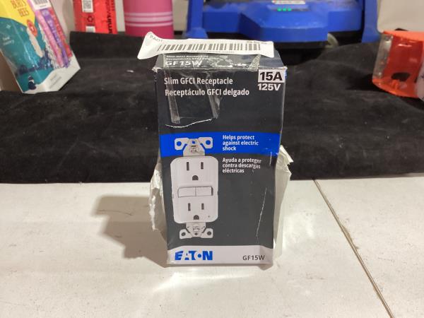 Lot # 555 Eaton Wiring GFCI Tamper Resistant $30