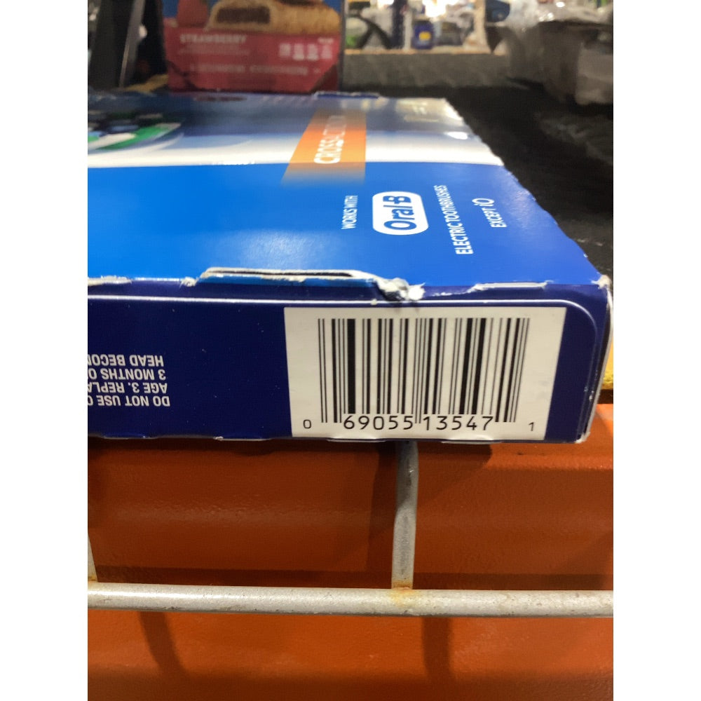 Lot # 1367 Oral-B Cross Action X Replacement Brush Heads $28