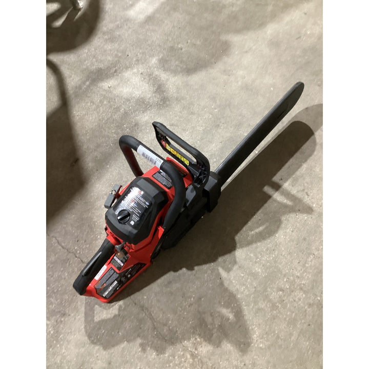 Lot # 1276 CRAFTSMAN CMXGSAMY42NB Chainsaw - 18-inch Bar, 50:1 Fuel Mixture, UL Listed, Red and Black, undefined Application