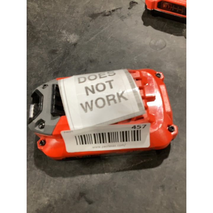 Lot # 457 Craftsman V20 2.0Ah Lithium Battery $49.00