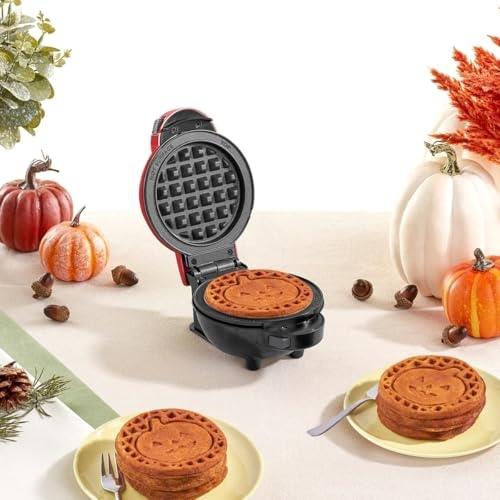 Dash MultiMaker Mini Waffle System with Removable Plates and Storage Case (open box)