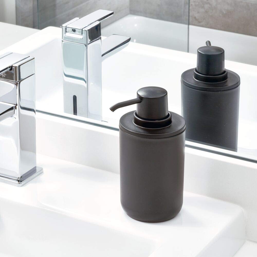 Lot # 1202 InterDesign 4pc Bath Set Matte Black $12.00