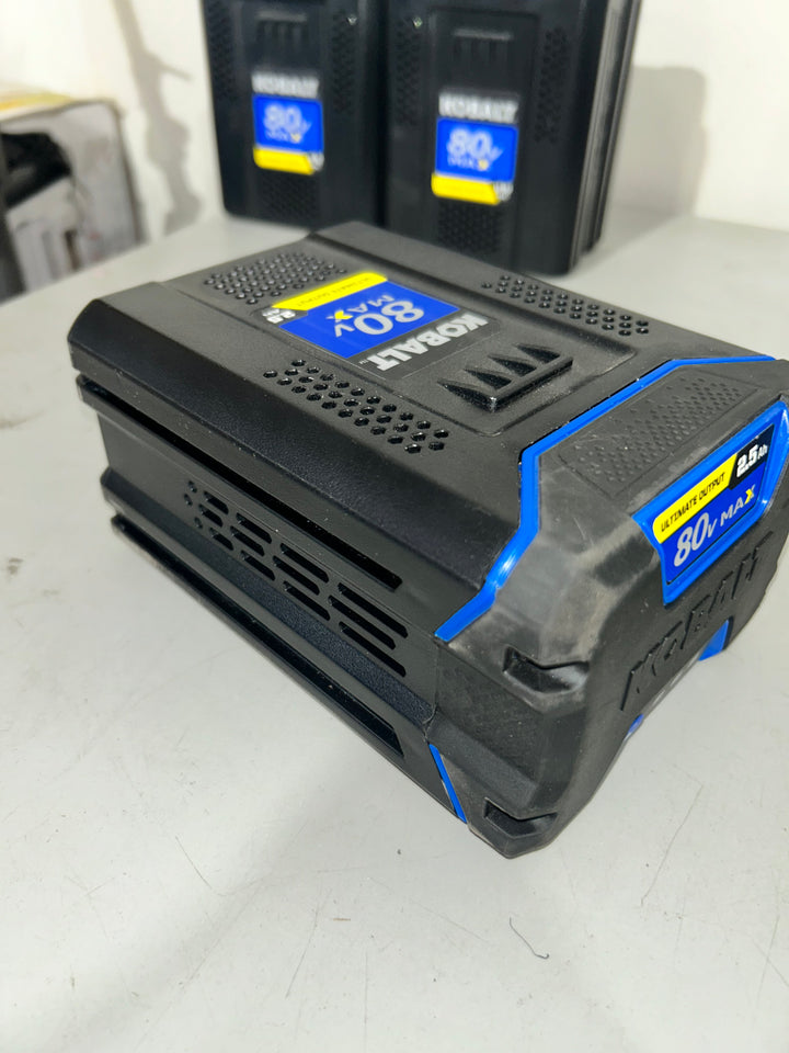 Kobalt 80-Volt 2.5 Ah Lithium Ion (li-ion) Battery (used)