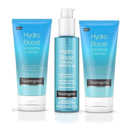 Kit de limpieza y exfoliación Hydro Boost de Neutrogena