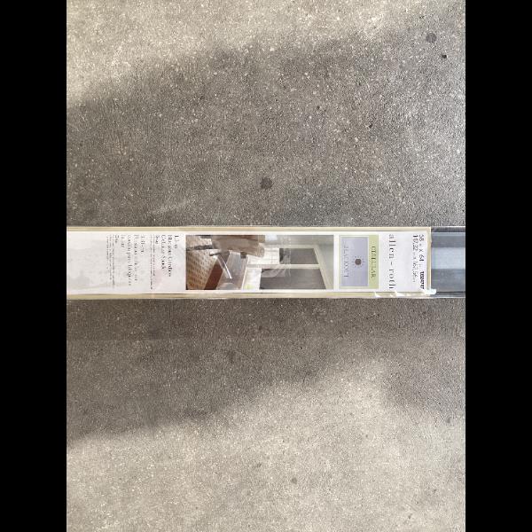 Lot # 1297 allen  roth Chelsea Telescoping Rod 56-108 $35