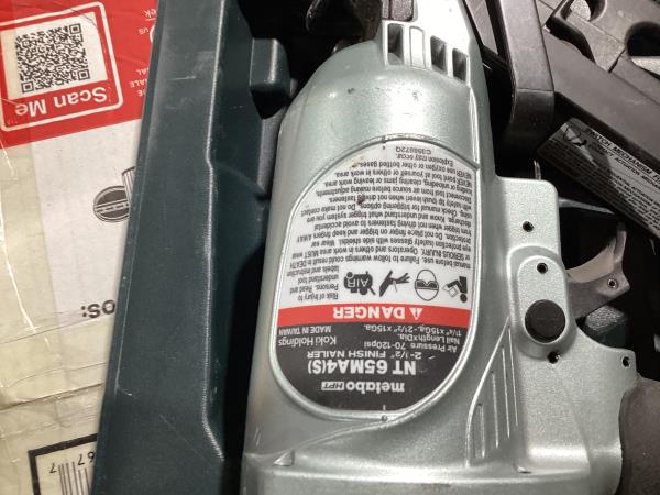 Lot # 2025 NT65MA4M Metabo HPT 15-Gauge Finish Nailer $119