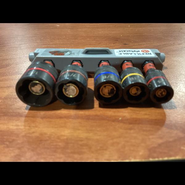 Lot # 359 Performance Tool 5-piece impact socket set $18