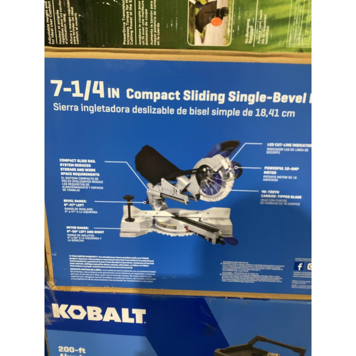 Lot # 1934 Kobalt Miter Saw $159.20