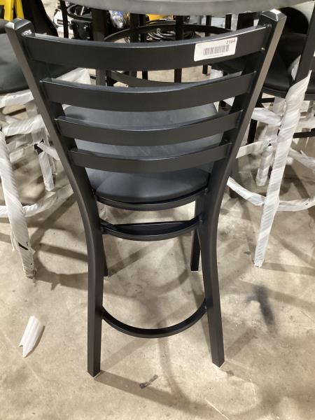 Lot # 2164 Flash Furniture Ladder Back Metal Height Chair $80