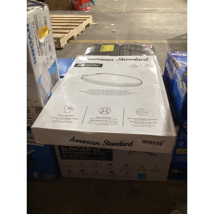 Lot # 937 American Standard Toilet Seat $35.98