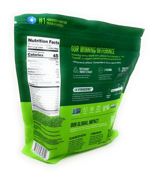 Lot # 959 Liquid Hydration Multiplier + Energy Drink Mix $40