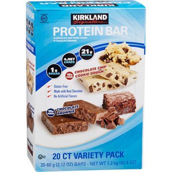 Lot # 577 KIRKLAND PROTEIN BAR VARIETY PACK $44