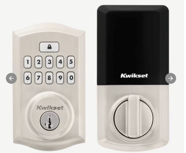 Kwikset 260 Satin Nickel Keypad