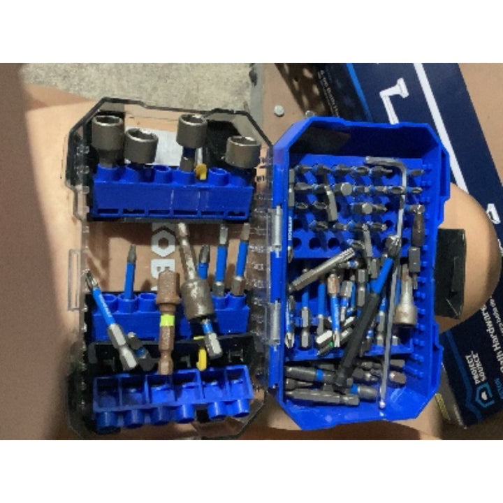 Lot # 494 Kobalt Modular Driver Bit and Socket Set $25
