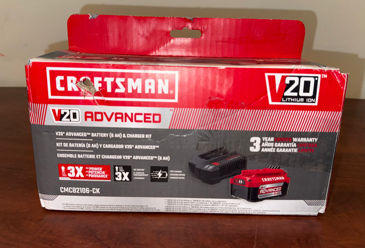 CRAFTSMAN V20 6 Ah Advanced Battery Starter Kit