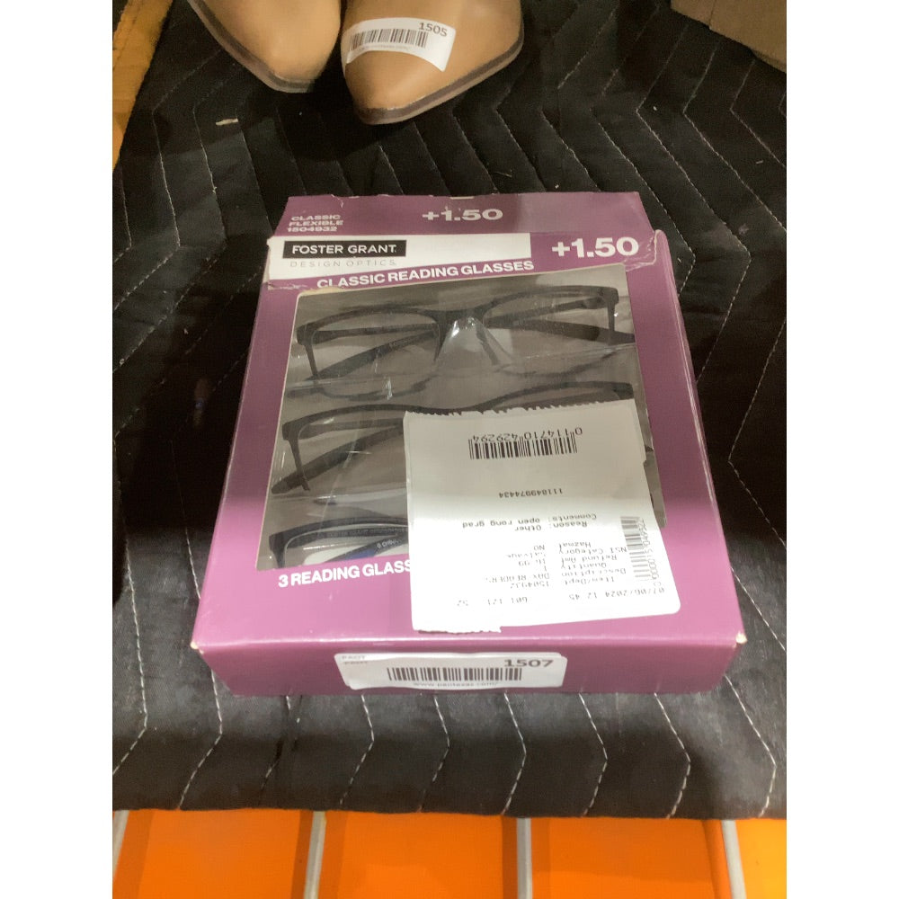 Lot # 1507 Foster Grant Reading Glasses $19.00