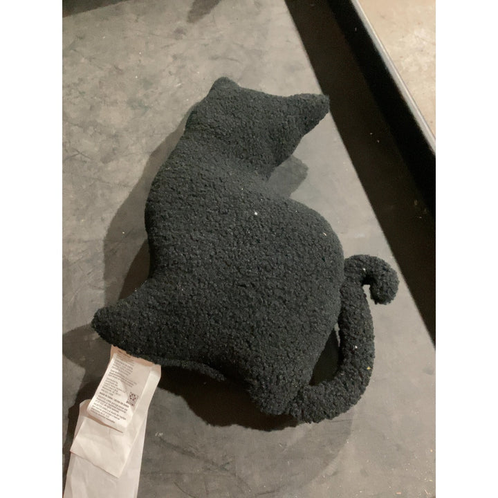 Lot # 1149 Haunted Living 1.5-ft Black Cat Pillow $20