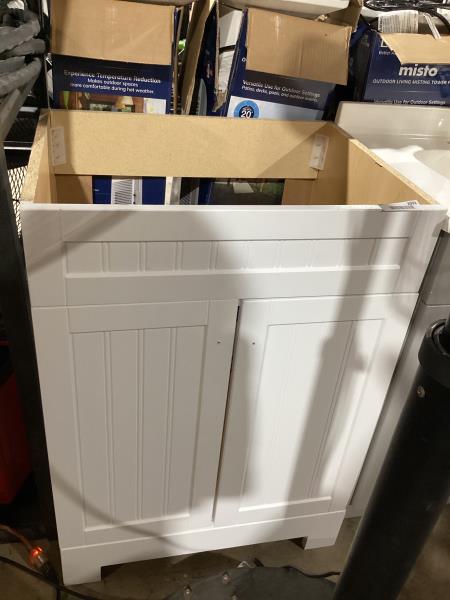 Lot # 2031 Style Selections Kirkman Sink Bathroom Vanity $250