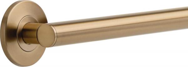 Lot # 516 Delta Faucet 41818-CZ Contemporary Grab Bar, 18", Champagne Bronze