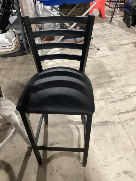 Lot # 2166 Mahogany Ladder Back Restaurant Chair $75