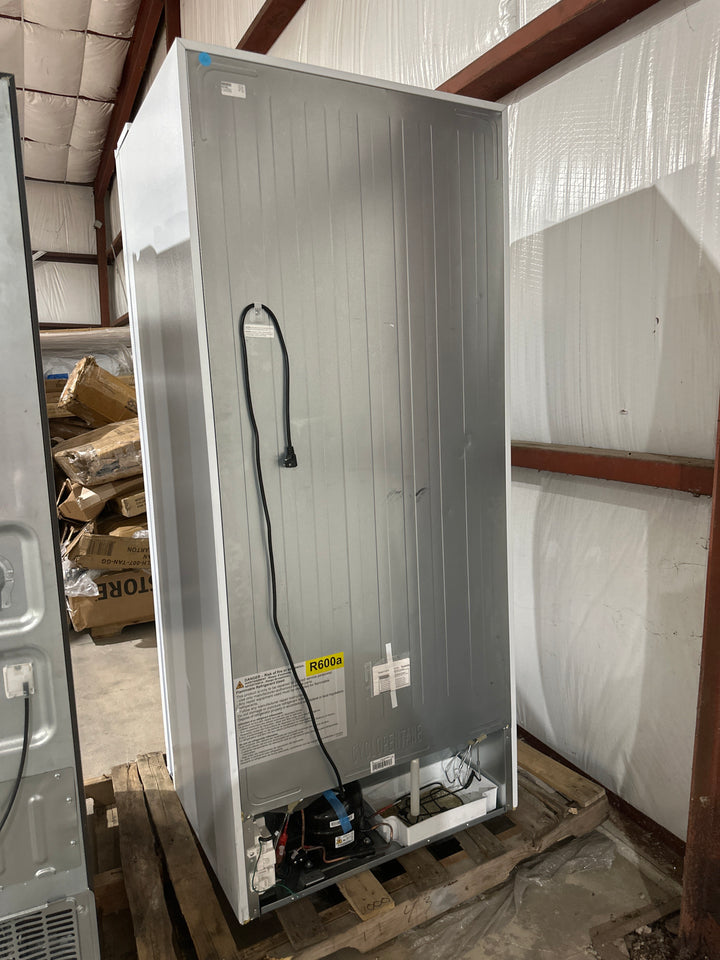 GE Garage Ready 21.3 cu. Ft. Frost Free Defrost Upright Freezer in White