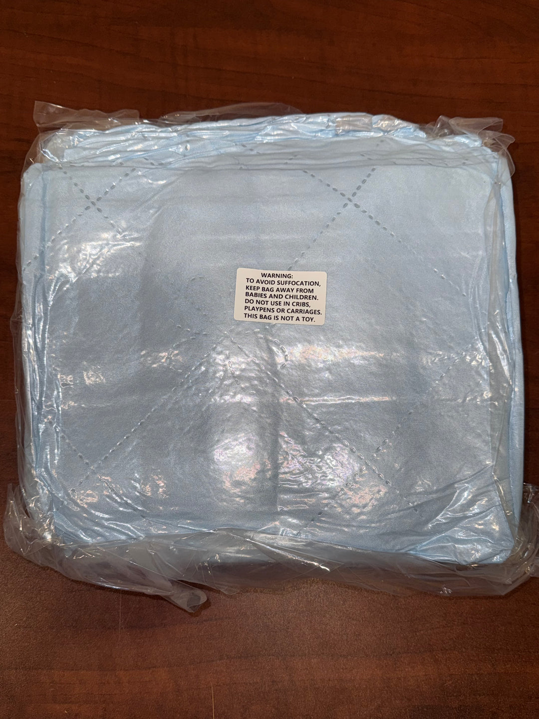 Cooling Quilted Throw Blanket Blue Large / Full NEW
