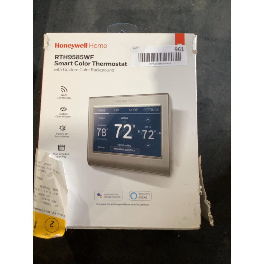 Lot # 961 Honeywell Thermostat $180.42