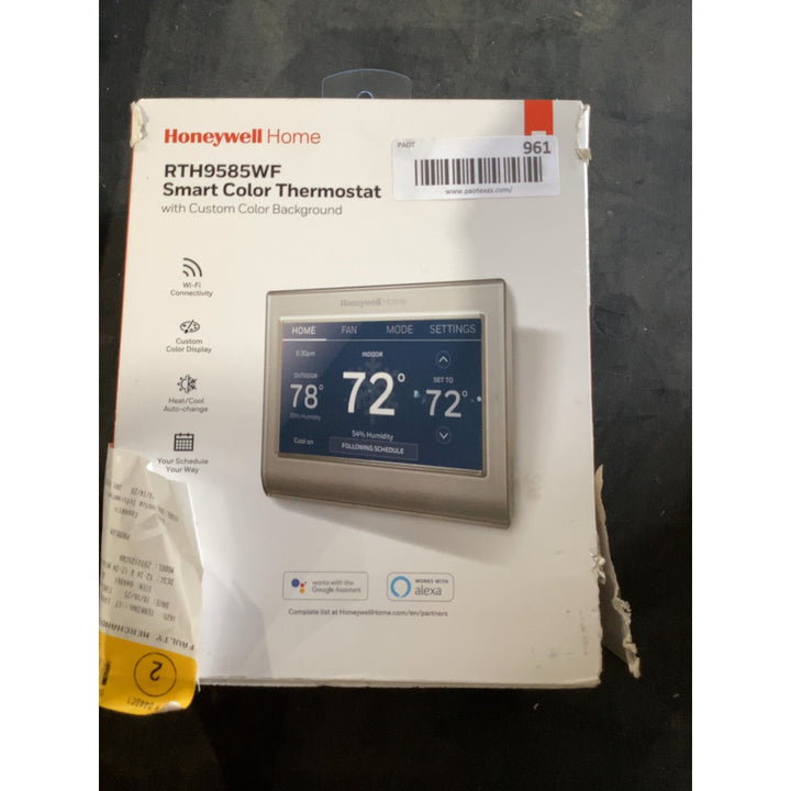 Lot # 961 Honeywell Thermostat $180.42