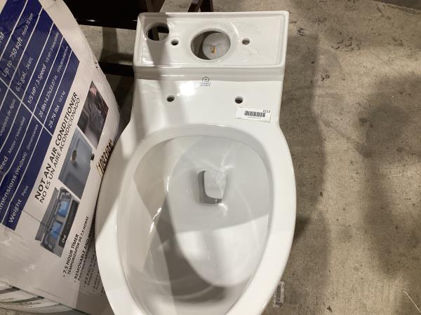 Lot # 2212 Project Source Two-Piece Round Toilet Bowl $200