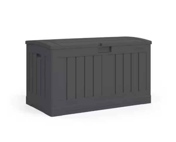 Lot # 2115 Suncast 50 Gal. Plastic Deck Box $99
