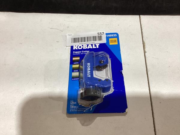 Lot # 557 KOBALT 1/8" to 7/8" Copper Cutter