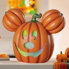 Lot # 2070 Halloween 20-inch Mickey Pumpkin with Lights and Music $169