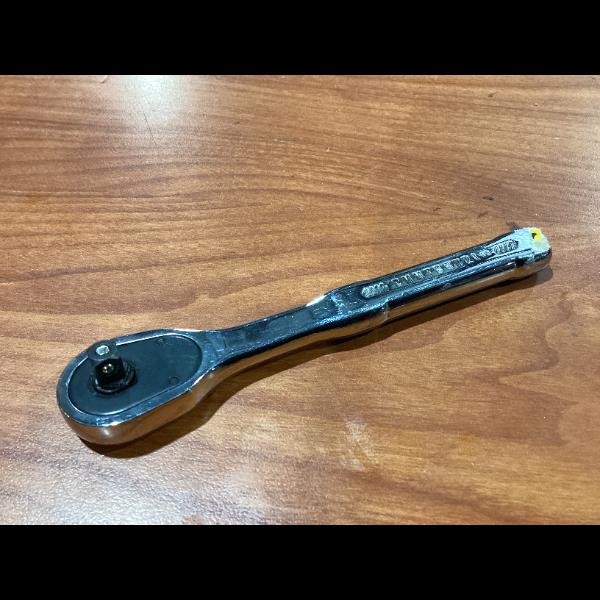 Lot # 360 Used Silver Black Reversible Ratchet Wrench $20