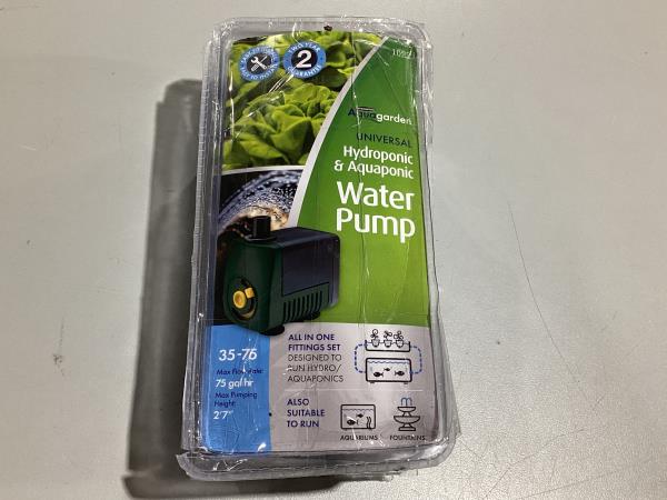 Lot # 216 Aquagarden Universal Hydroponic Water Pump