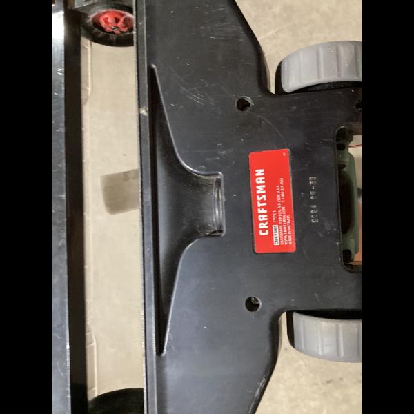 Lot # 1417 Craftsman RedBlack Cordless Stick Vacuum $130