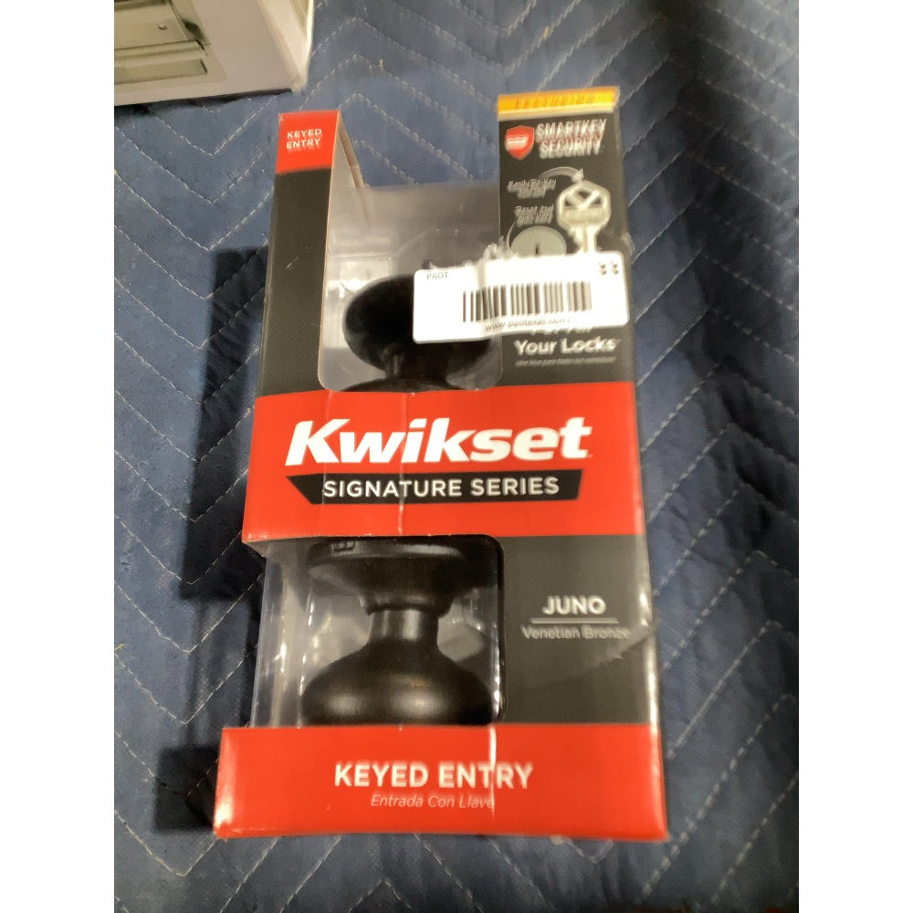 Lot # 33 Kwikset Signature Bronze Juno Entry Knob $27