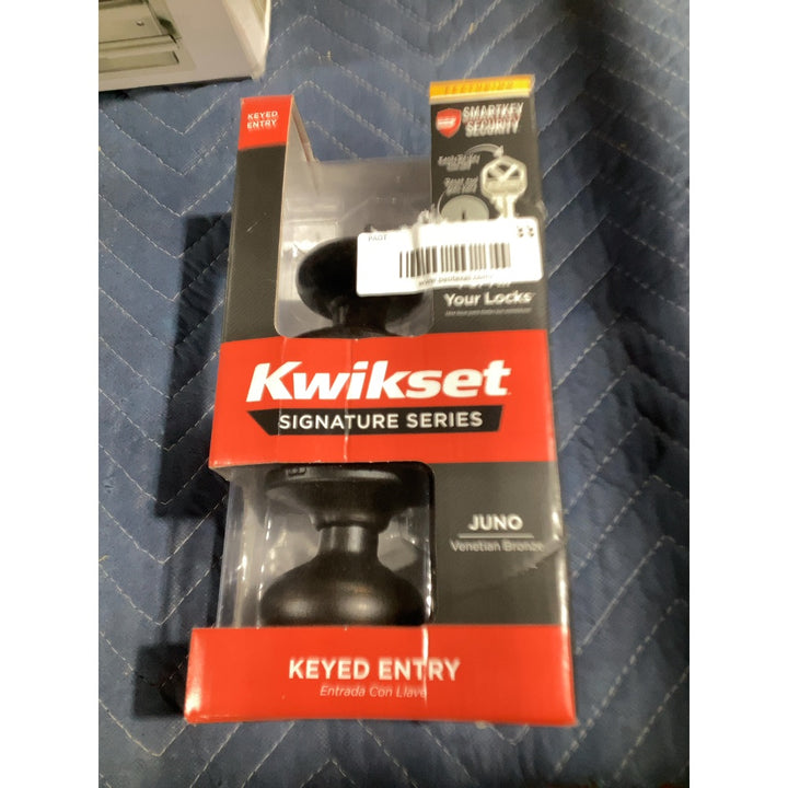 Lot # 33 Kwikset Signature Bronze Juno Entry Knob $27