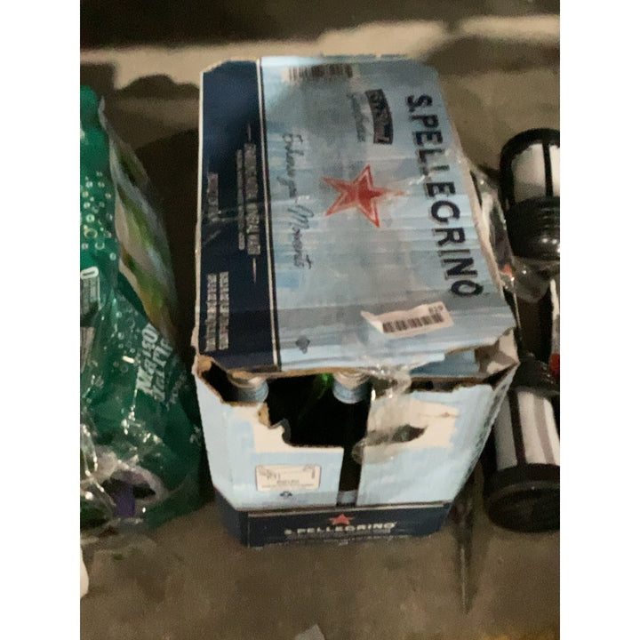 Lot # 819 San pellegrino San pellegrino water sparkling mineral $71.24